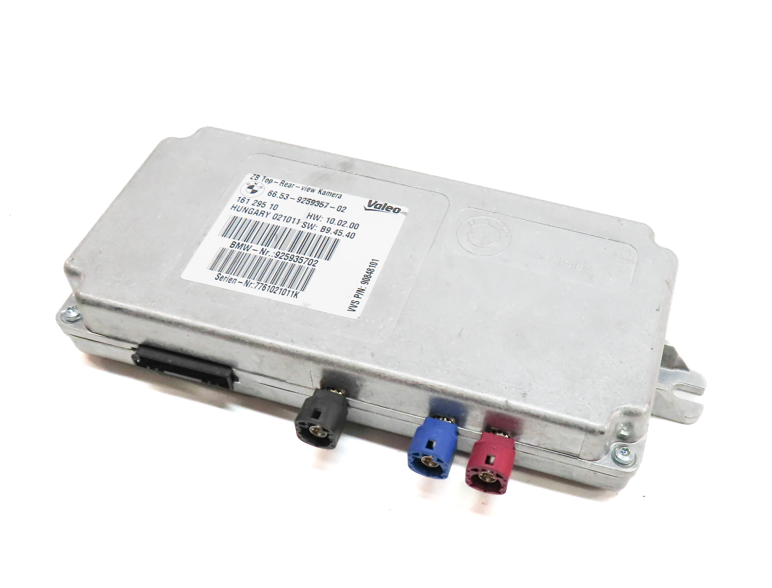 2012 BMW X5 (E70) DRIVER ASSIST REARVIEW REAR VIEW CAMERA CONTROL MODULE — exact item pictured